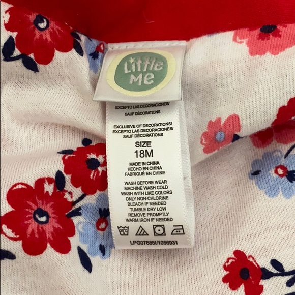 NWOT Little Me Trench Coat and Jeans Set 18mo - Picture 4 of 6